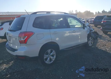 2015 Subaru Forester 2.5I Premium из США, поврежденный, VIN JF2SJADC0FH535356